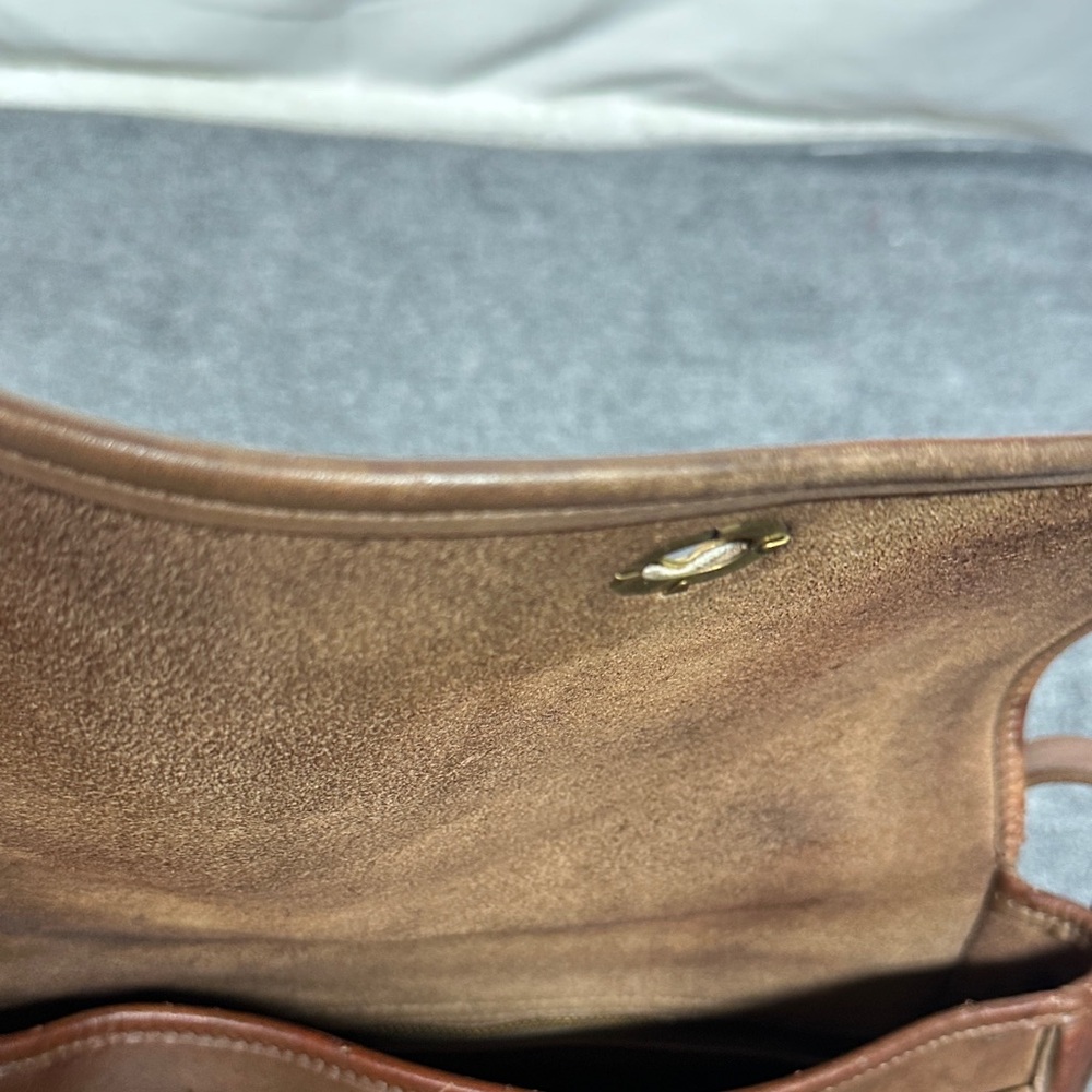 Coach Brown Leather Crossbody Bag 9790 - Picture 12 of 16